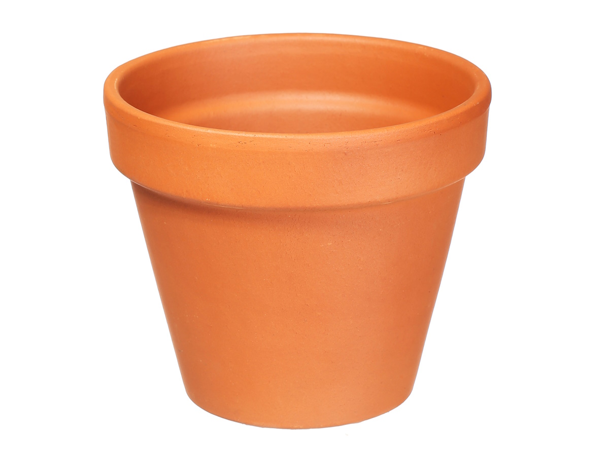 10 Tontöpfe Pflanztöpfe zur Anzucht, Aufzucht oder zum Basteln Ø 10,3 cm / Höhe 8,7 cm