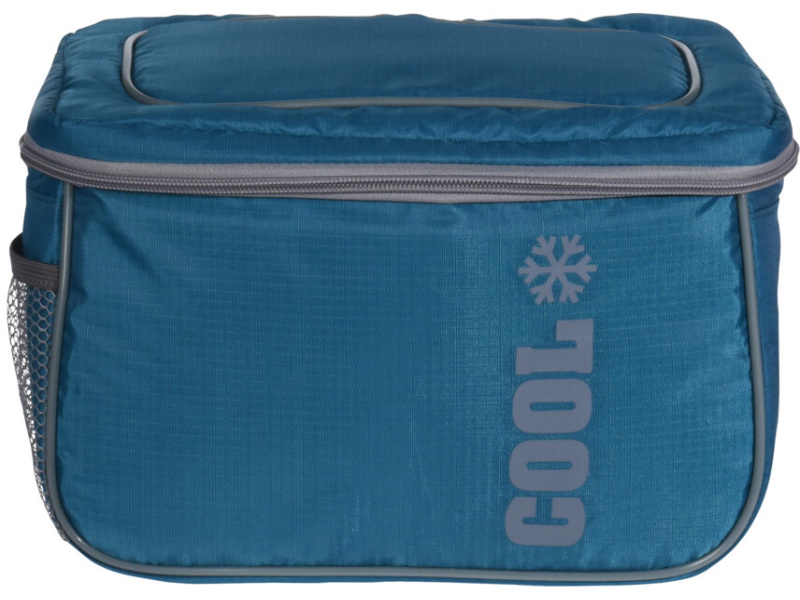 Praktische Kühltasche Thermotasche mit Kühlelementfach (blau) Inhalt 8L