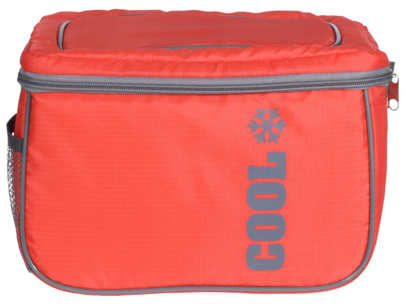 Praktische Kühltasche Thermotasche mit Kühlelementfach (orange) Inhalt 8L