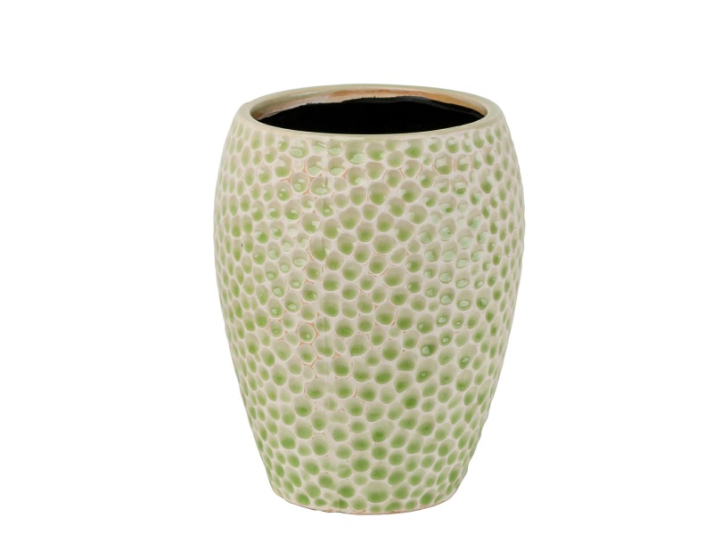 Vase Blumenvase Kiba Keramik grün 16x20cm