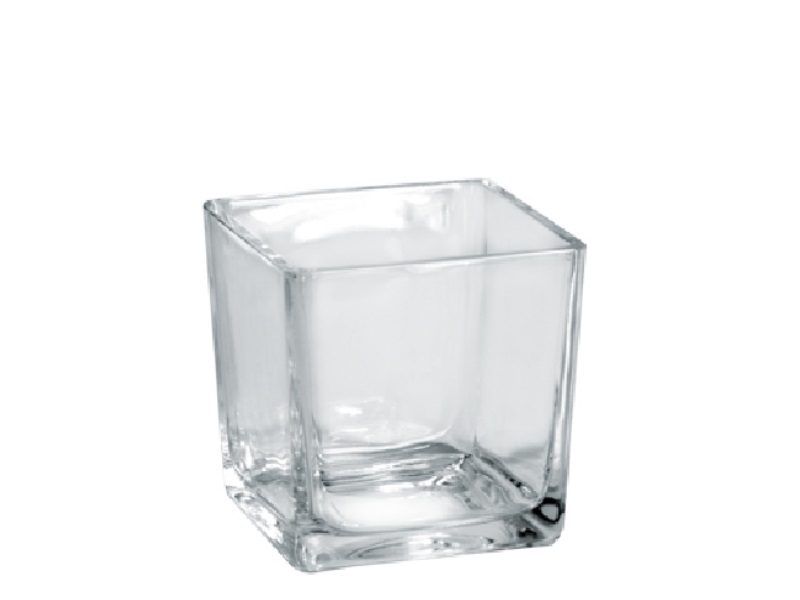 Glasschale CUBE Dekoglas  (10x10x10 cm 