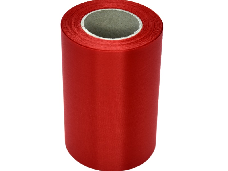 Kranzband Super-Satin 100mm x 25m - Farbe Rot