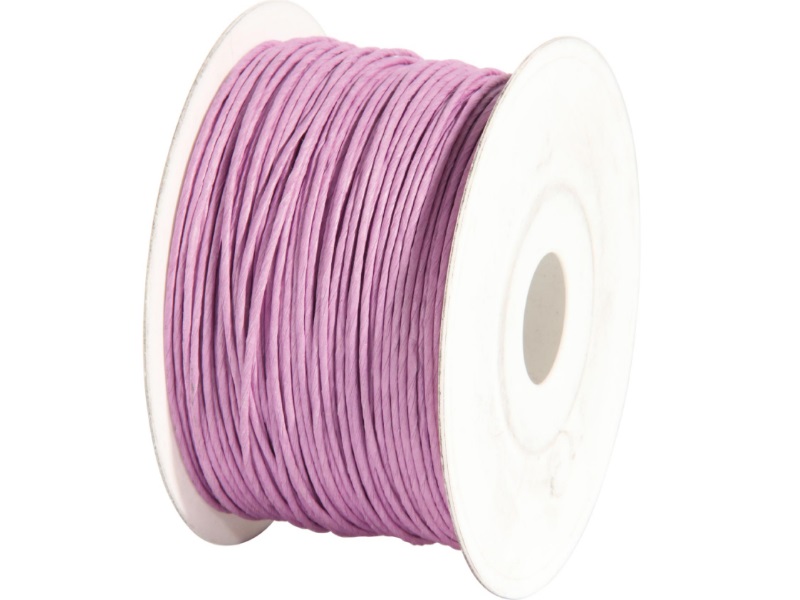 Qualitäts Papierdraht Deko-Draht, Basteldraht, Ø 2mm x 100m - Farbe Lavendel