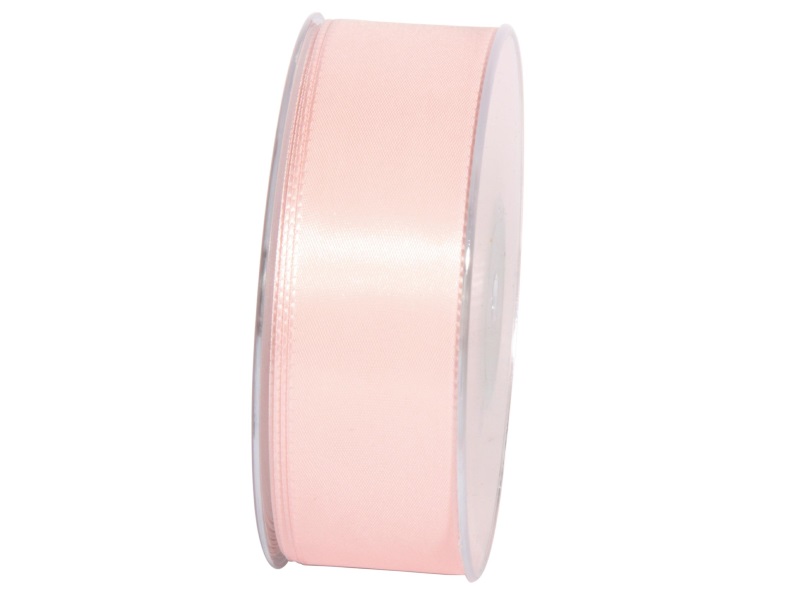 Dekoband Geschenkband Taftband Schleifenband - Länge 50m x 40mm, Farbe Rosa