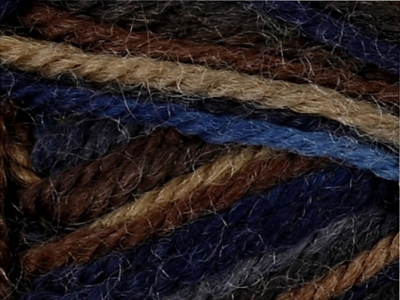 Melbourne Wolle - 100% australische Deluxe Wolle - Länge 92m - 50g Farbe Brown