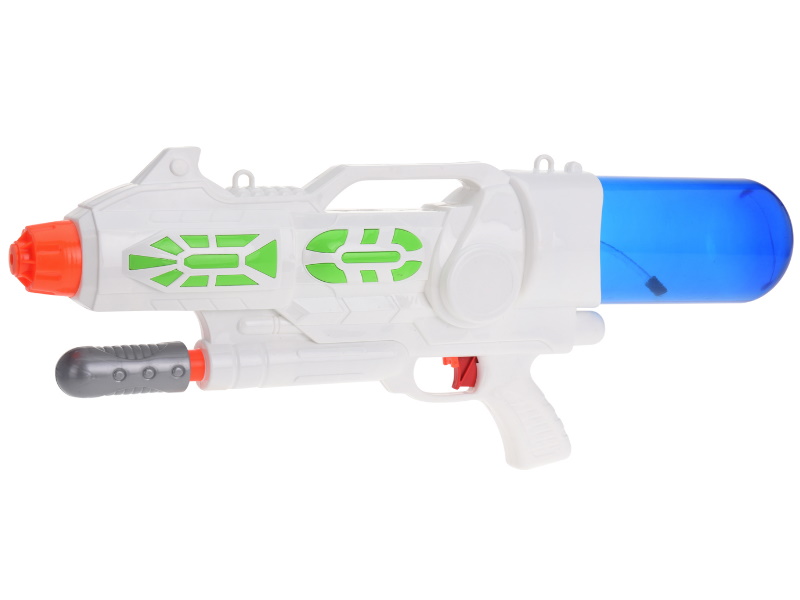 Wassergewehr Wasserpistole Wasserwerfer mit Pumpe Länge 59cm (blau)