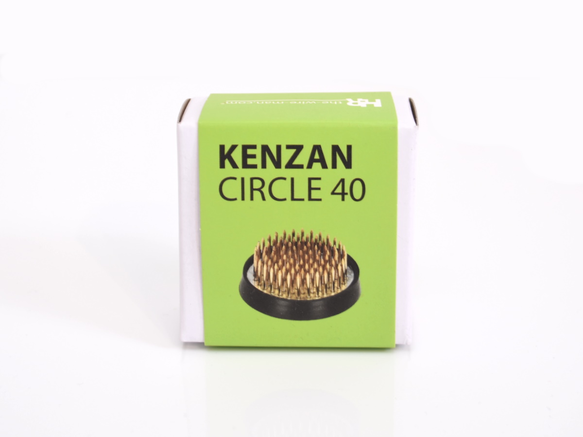 Kenzan Circle 40 // 40mm // 91 Nadeln 11mm aus Messing // Steckigel