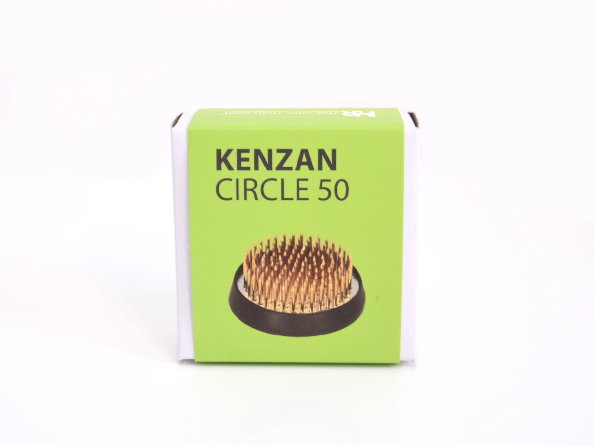 Kenzan Circle 50 // 50mm // 127 Nadeln 11mm aus Messing // Steckigel