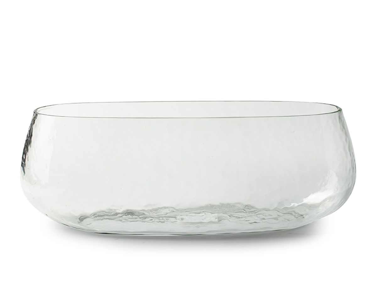 Schale "Freya" aus Glas Breite 32,5 cm