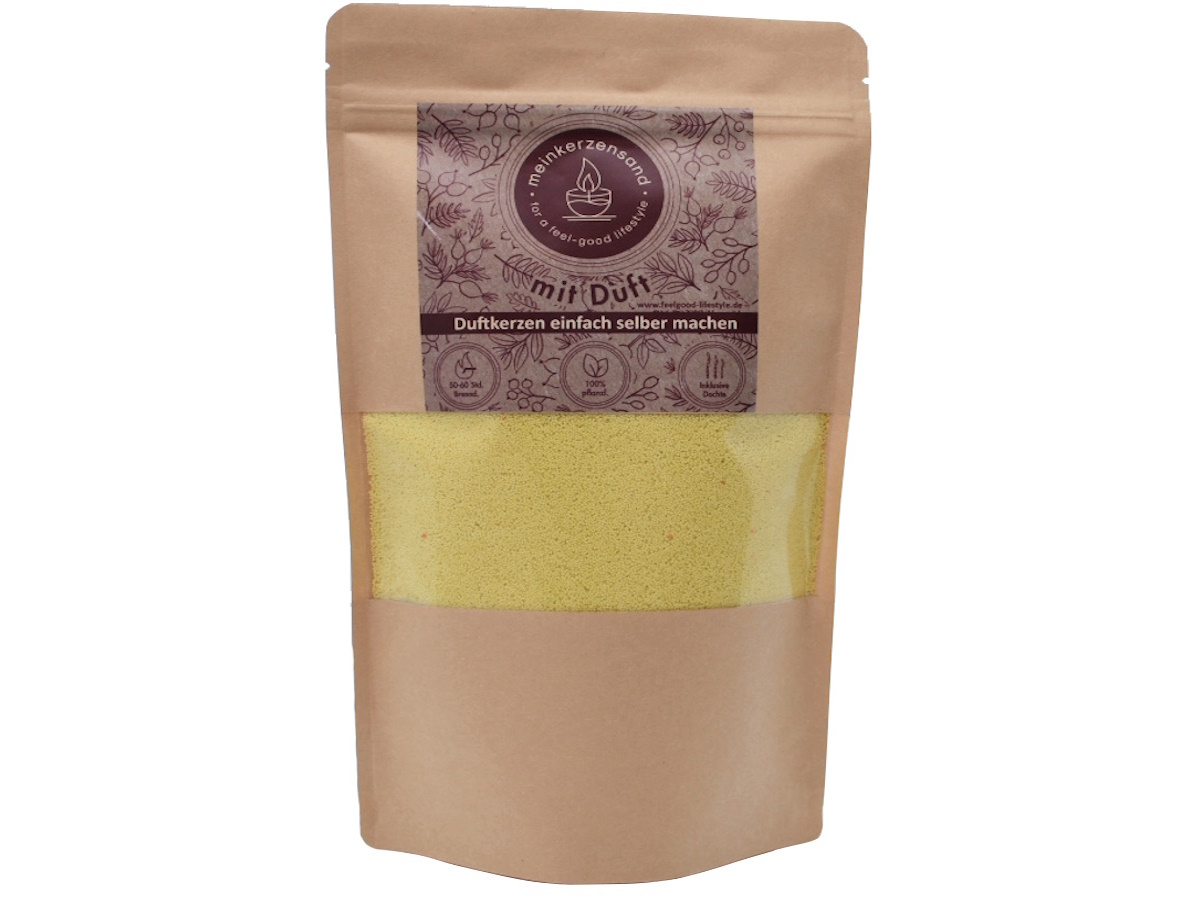 Kerzensand mit Duft // Honneysuckle 400g